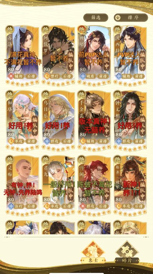 神都夜行录名士阁:深度解析名士系统特色与功能全面指南