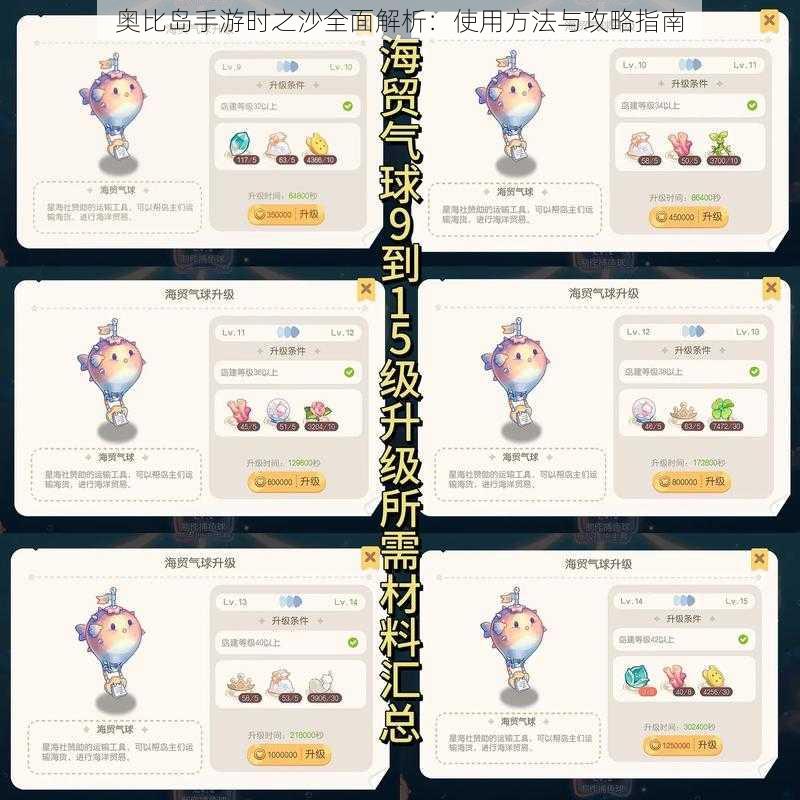 奥比岛手游时之沙全面解析:使用方法与攻略指南