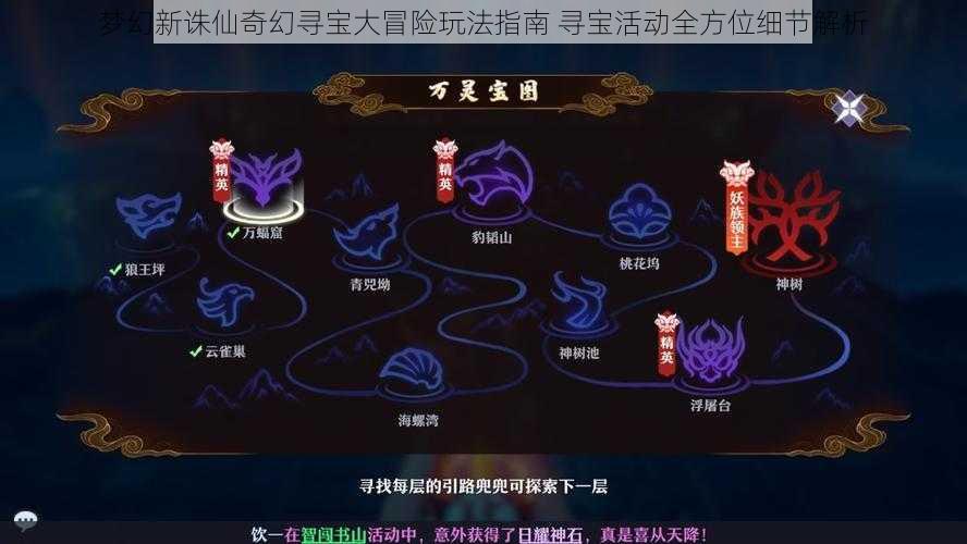 梦幻新诛仙奇幻寻宝大冒险玩法指南 寻宝活动全方位细节解析