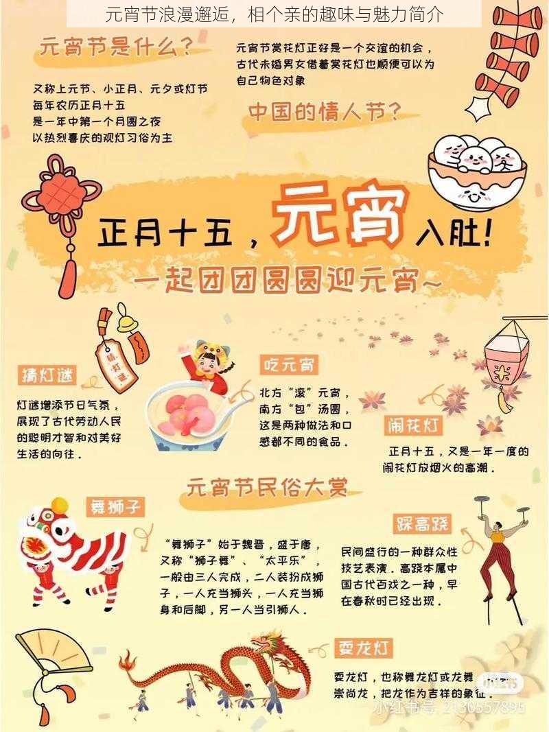 元宵节浪漫邂逅,相个亲的趣味与魅力简介